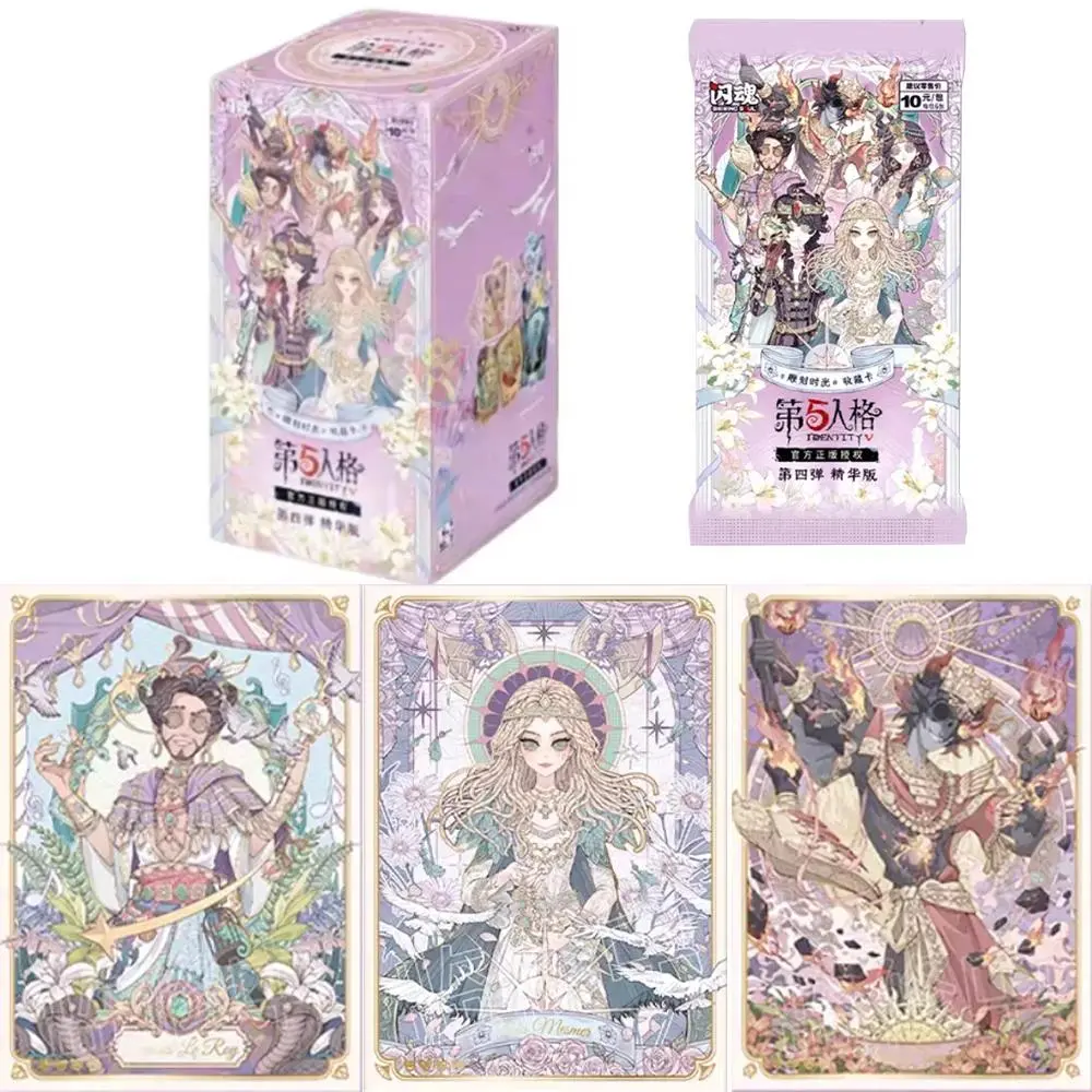 2026 new hot item Genuine Identity Ⅴ Card The Select Version Carving Time Exotic Prosperity Card Game Characters Collection Card Toys Gifts