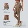 Halara UltraSculpt™ Leopard Print High Waisted Tummy Control Yoga Leggings with Pockets