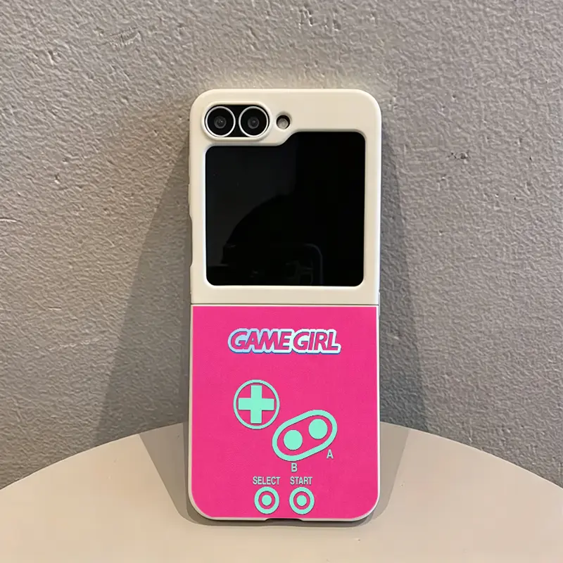 Rose-Red Game Wallpaper Style Silicone TPU Strap with Snap Fastening - Shockproof Fashionable Smartphone Accessory for Samsung Galaxy ZFLIP 7,6,5,4,3 & Motorola RAZR 60,50,40 Super Edition,60 Pro Handheld Cellphone Devices