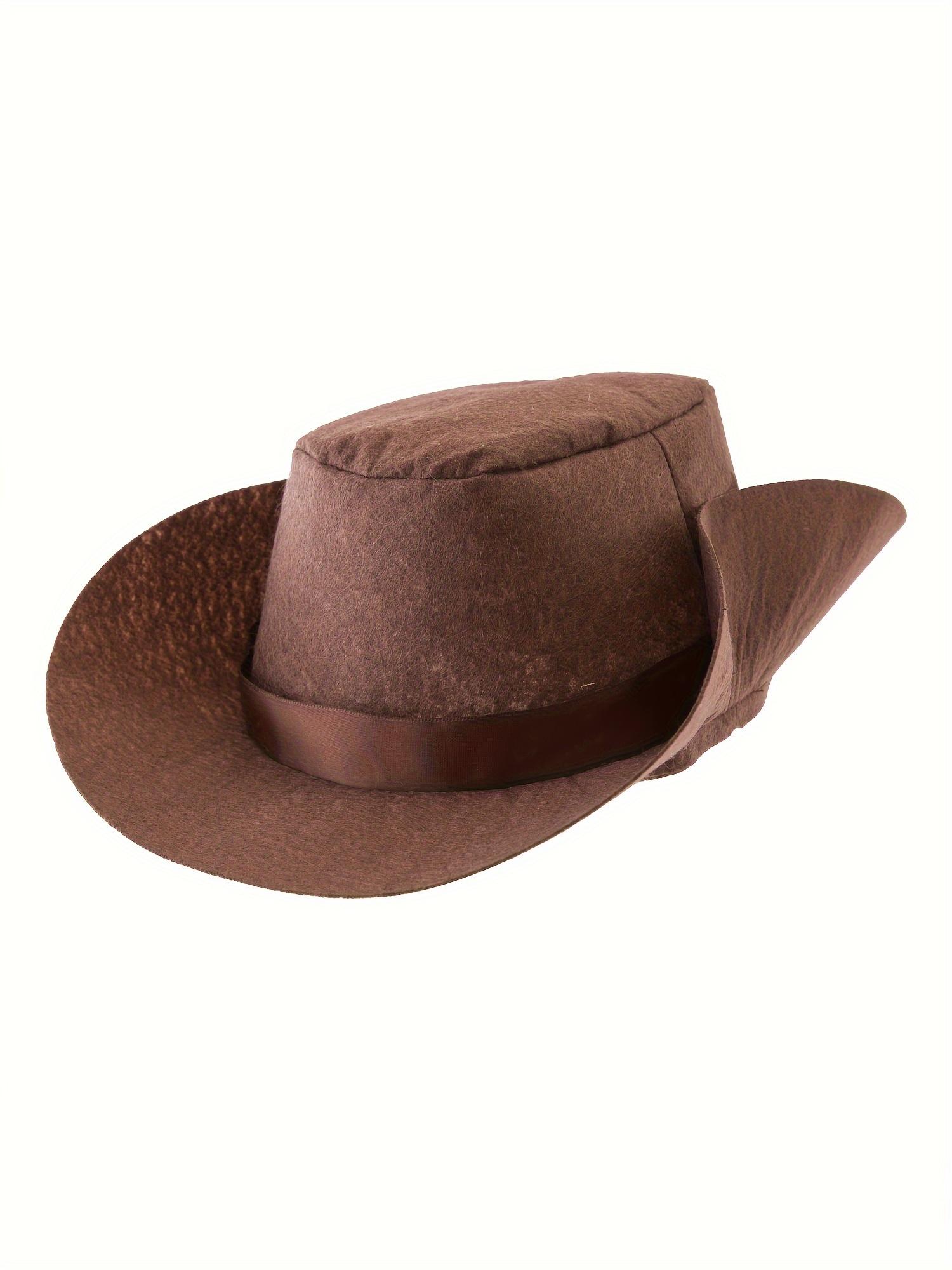 Boys' Western Cowboy Costume Set (Includes Vest, Pants, Scarf, Hat), Suitable for Activities