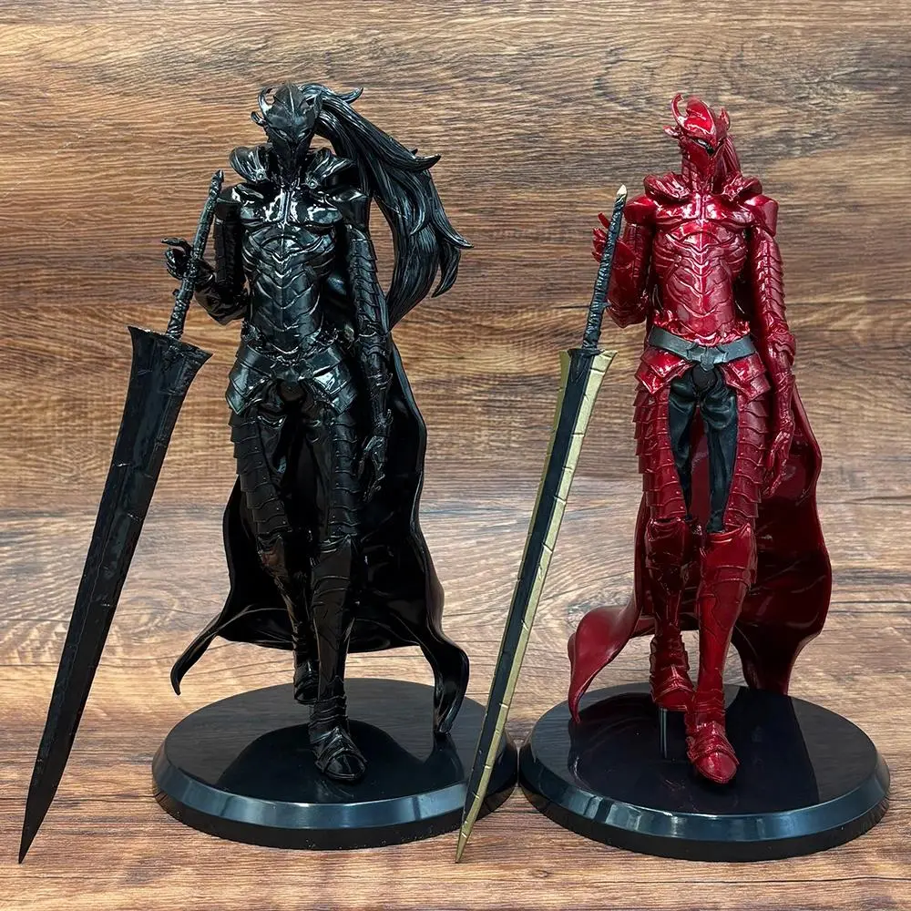22CM Solo Leveling Blood-Red Commander Igris Anime Figure Black Red Color Model Toy