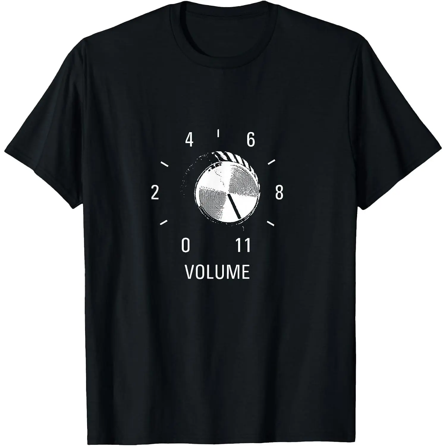 Funny Amplifier Volume Knob 11 Music Loud Sound Design T-Shirt