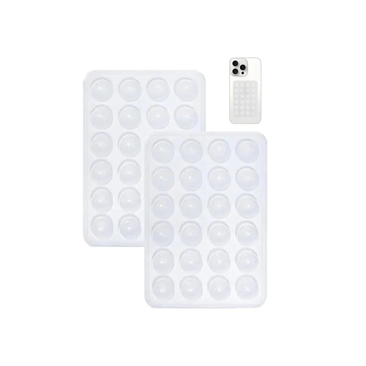 1Pcs Silicone Suction Phone Case Adhesive Mount Anti-Slip Hands-Free Phone