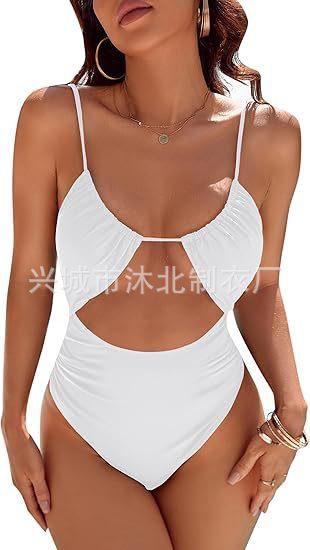 2026 women's new American cute women's one-piece swimsuit women's belly swimsuit