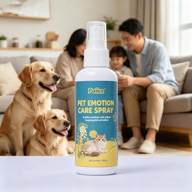 Paika Pet Emotion Calming Spray, Natural Ingredients for Anxiety Relief, Safe & Effective Solution for Pets, Ideal for Daily Use