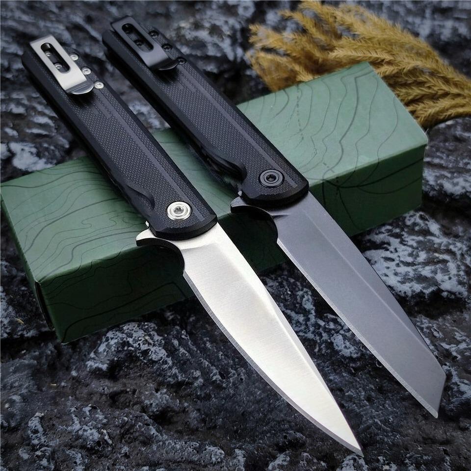 3801 Outdoor Folding Knife 8Cr13Mov Blade G10 Handle Camping and Fishing Knives Unisex Gift Everyday Carry Tool Fruit Knife