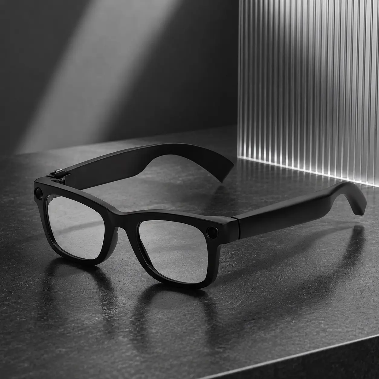 Smart Ai Glasses, HD Wearable Camera, Travel Bike Dash Cam, Video Blogging, Decorative Lens, Lithium Ion Battery, PC Frame