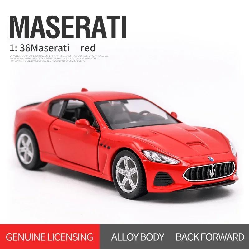 1:36 Maserati Gran Turismo MC High Simulation Exquisite Diecast Toy Vehicles Car Styling Alloy Car Model Toy Cars F38