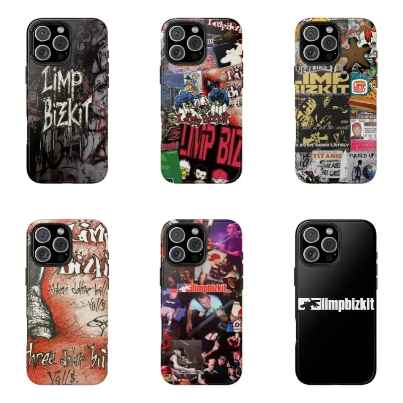Nu‑Metal Limp Bizkit Vintage Aesthetic Phone Case,For iPhone 11 12 13 14 15 16 17 pro max for Samsung S26 S25 S24 S23 S22 S21 phone Cases,Gifts For Fans Men Women,phone cases