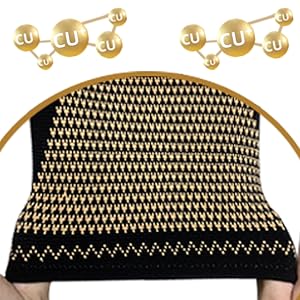 UGEM Full Leg Compression Copper Knee Sleeves Anti Slip Compression Stockings Support for Thigh Knee Calf Arthritis 20-30mmHg Reduce Varicose Veins Swelling for Men Women