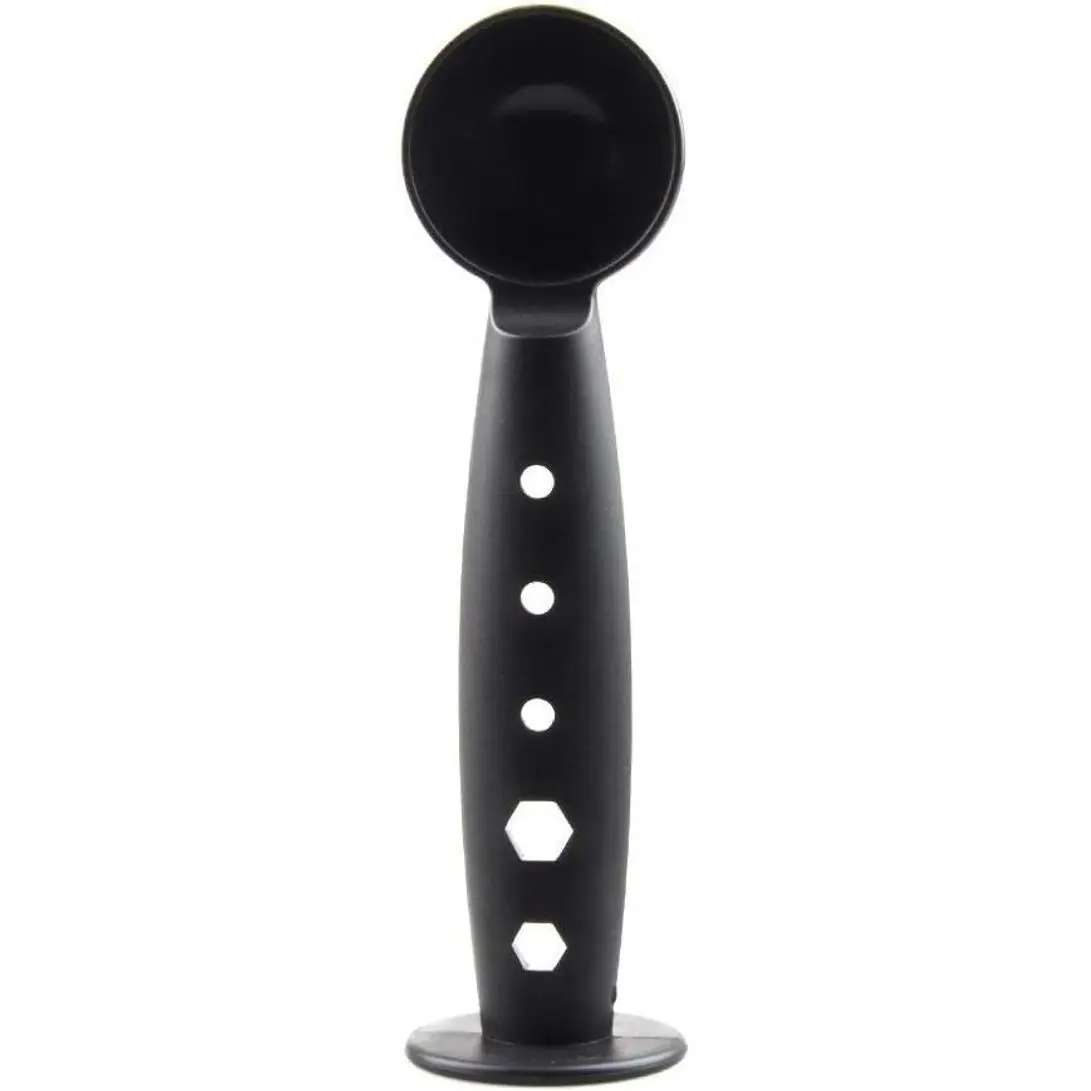 Coffer Tamper, Multifunctional Espresso Tamper with 10g Measuring Spoon, Coffee Tamping Tool for Barista Coffee Bean Press Coffee Grind Pressing (Espresso Scoop with Tamper 49mm)
