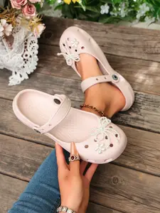 Women's Ballet Hollow Out Shoes, 2026 Summer New Breathable Lightweight Mary Jane Sandals, Beach Slippers for Women
