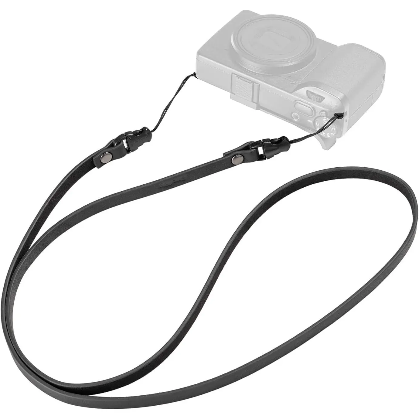 Daily Synthetic Single Strap Camera Strap - Quick Switch Push Button Quick Release, 600mm, Compatible with Ricoh GR, Sony ZV-1 II/ZV-1, Canon G7X Mark III, Camera Case, Card & Electronic Device Accessories, Commuting Use