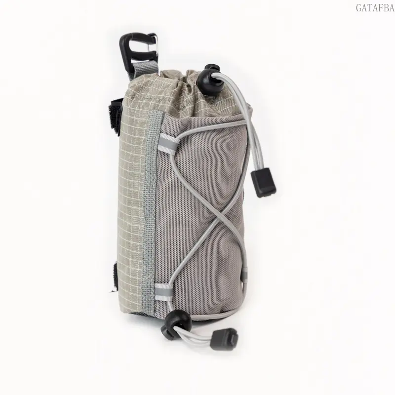 Outdoor Shoulder Strap Water Bottle Pouch Mobile Phone Bag Backpack Expansion Accessory Bag External Backpack Modification Portable Sports Waist Bag For Outdoor Hiking Travel Daily Sports Use