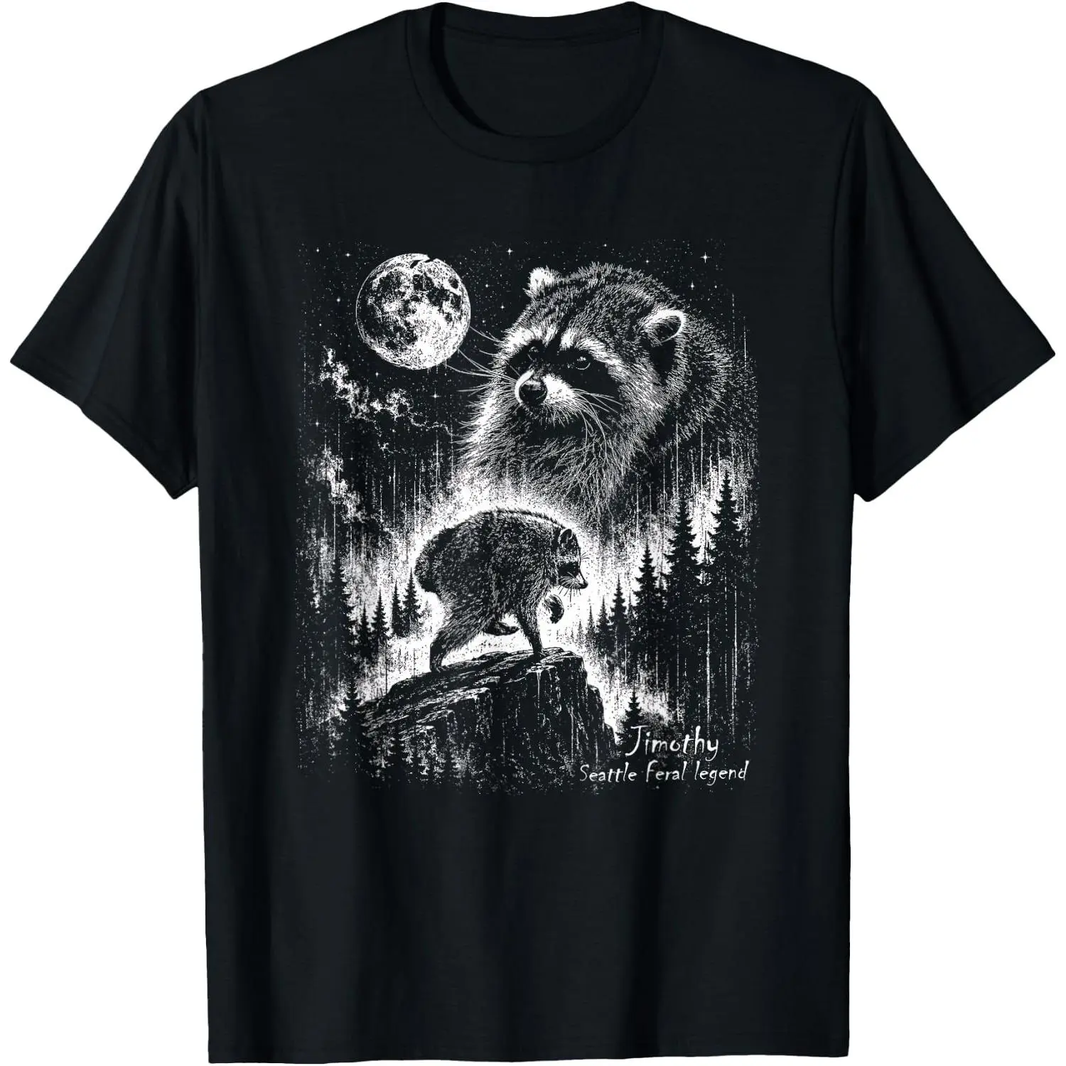 Jimothy Raccoon Funny Jimothy from Seattle T-Shirt