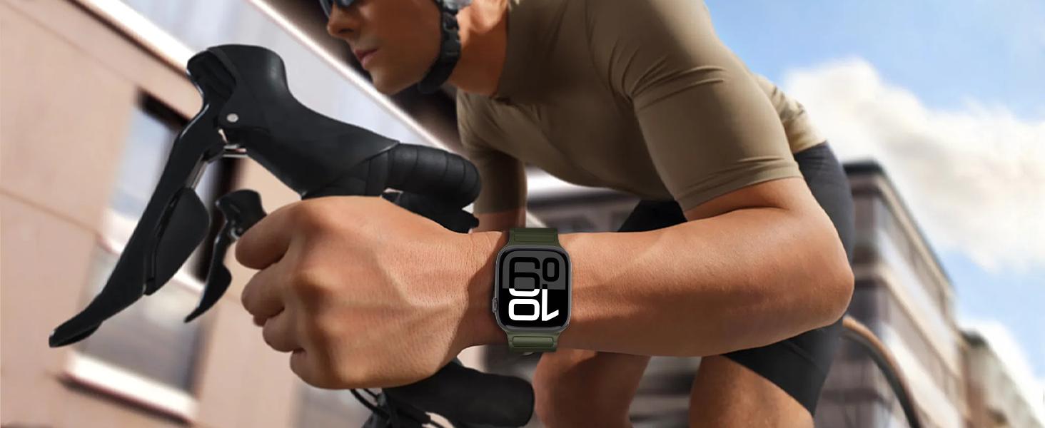 Magnetic Loop Silicone Apple Watch Band – Adjustable Stretch Strap Compatible with 38–49mm Ultra 2, SE & Series 3–9, Soft Lightweight Breathable Wristband for Fitness, Daily Wear & Gift Magnetic Loop Silicone Apple Watch Band – Adjustable Stretch Strap Compatible with 38–49mm Ultra 2, SE & Series 3–9, Soft Lightweight Breathable Wristband for Fitness, Daily Wear & Gift