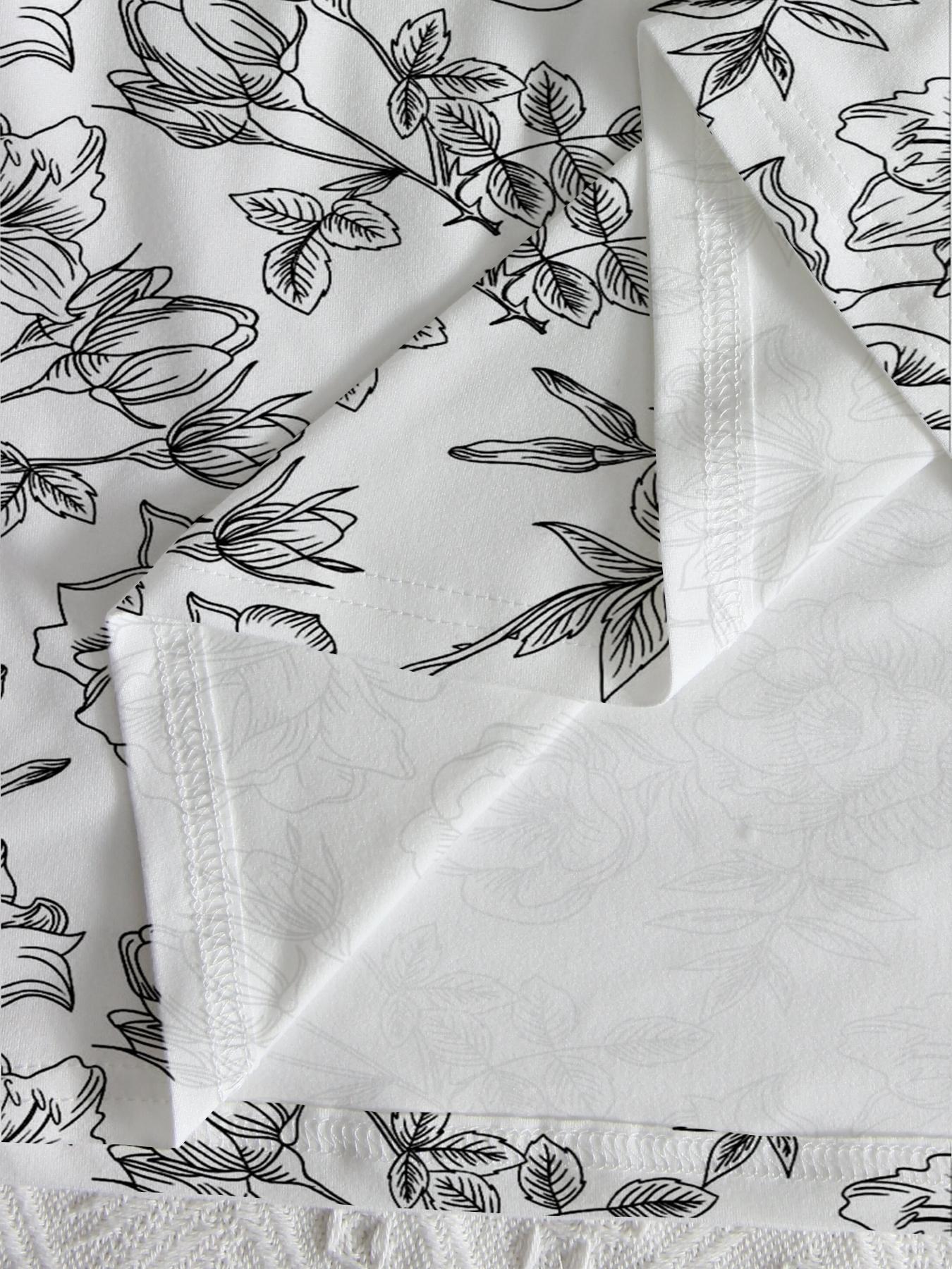 Women's Stylish Casual Long Sleeve Batwing Pocket Nightgown, Comfortable Loose Fit for Home & Sleep, Fashionable Daywear Loungewear Nightwear Dress