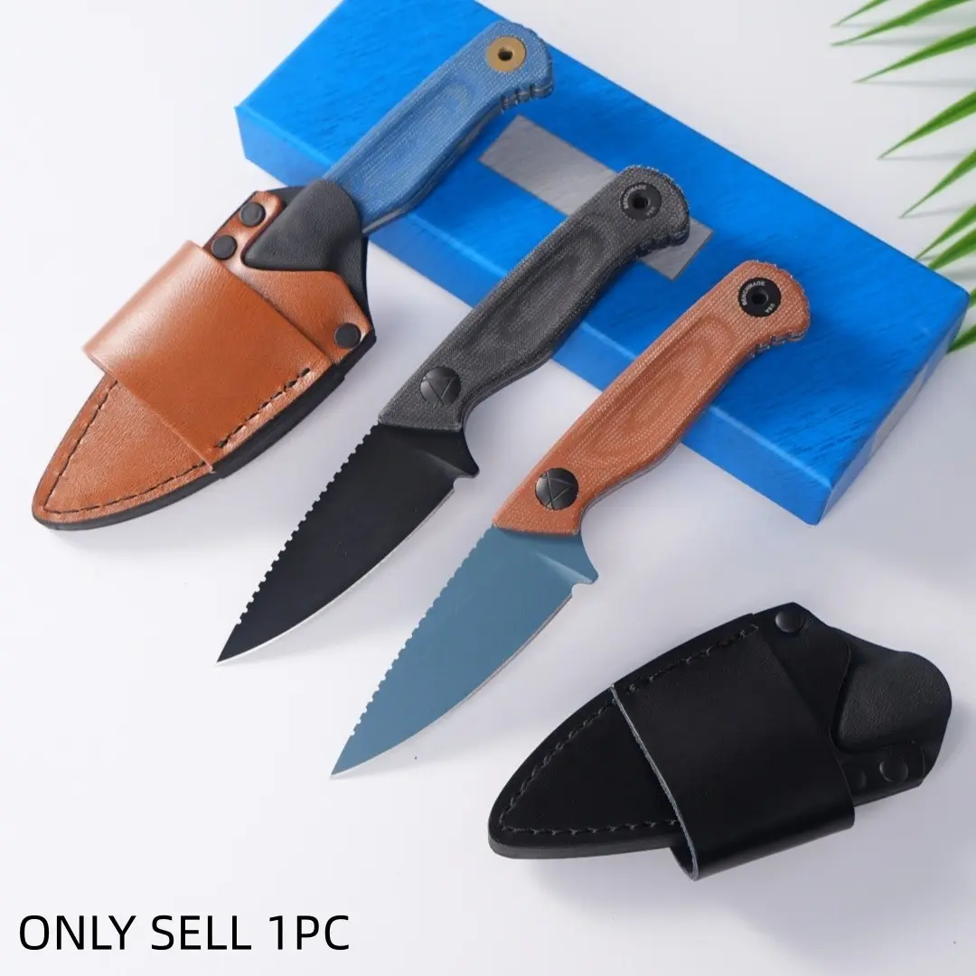 1pc 203 Straight Knife, High-Quality Edc Outdoor Gadget Folding Knife, Pocket Knife, Fruit Knife, Dinner Knife, Ideal for Picnics, Fishing, Travel, Lightweight Design, Men's Gift