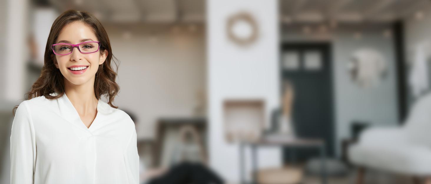 2 Pack Progressive Multifocus Reading Glasses Men and Women Computer Blue Light Blocking Anti Eyestrain Readers (Blue Brown, 1.75)