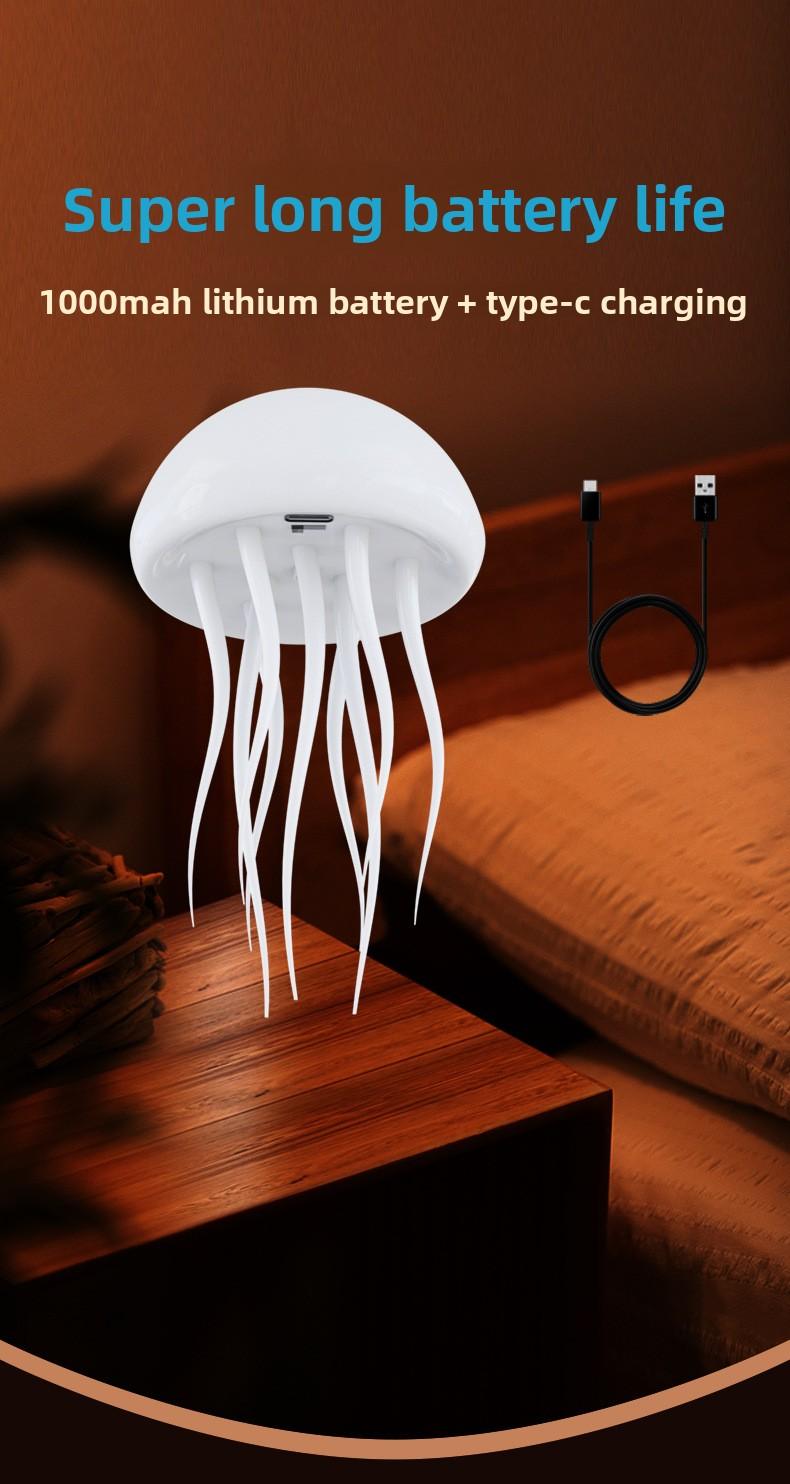 Magnetic Levitation Ornament Latest Edition Desktop Jellyfish Lamp with Touch Switch Stepless Dimming for Weddings and Client Gifts