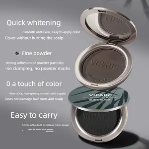 Volume-enhancing root trimming powder, sweat-proof hairline filling concealer, covers bald spots and white hair, multi-purpose cosmetic used for parting, hairline, and beard filling
