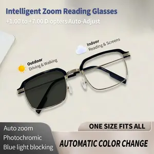 Auto-Adjusting  Reading Glasses-Anti-Blue Light, UV Protection | Perfect for Work, Travel & Everyday Comfort