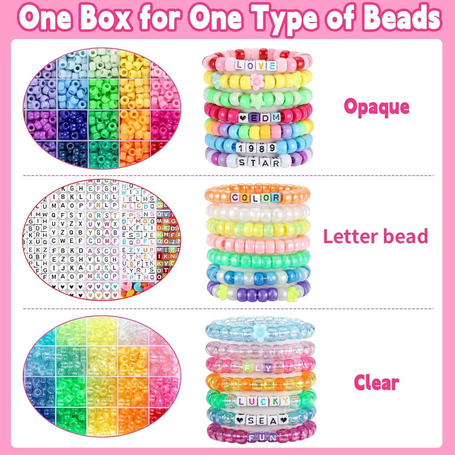 Pony3 Bead Set for DIY Crafts - 1500 Beads, 30 Designs,  Perfect for Boys & Girls Birthday Parties & Homemade Gifts teacher appreciation gifts love gift confetti