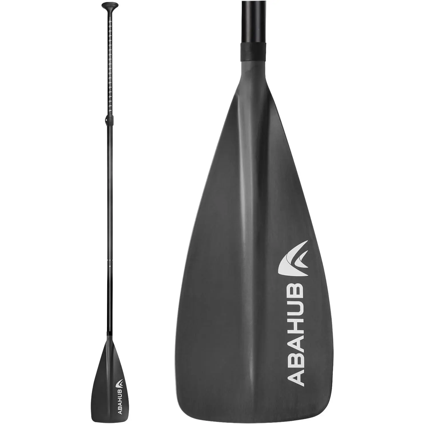 Abahub Kids SUP Paddle - 3 Piece Adjustable Stand Up Paddle Board Paddles 55" - 70",Durable, Lightweight & Floating Paddleboard Oar,Teal,Gray
