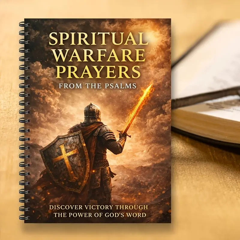 Spiritual Warfare Prayers From the Psalms, Find Strength and Protection, Devotional Guide for God's Covering and Wisdom, Christian Inspiration Book