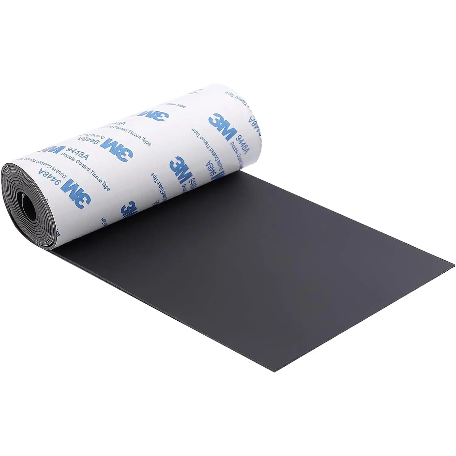 Upgraded  Furniture Pads, 5 x 40 Inch Non Slip Rubber Pads | Self Adhesive Cuttable Anti-Skid Rubber Pads for Hardwood Floors, Anti-Scratch Floor Protectors for Furniture & Appliances