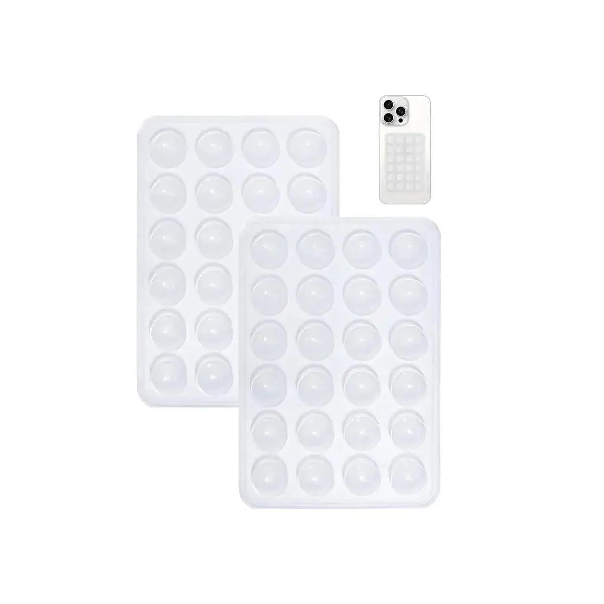 1Pcs Silicone Suction Phone Case Adhesive Mount Anti-Slip Hands-Free Phone