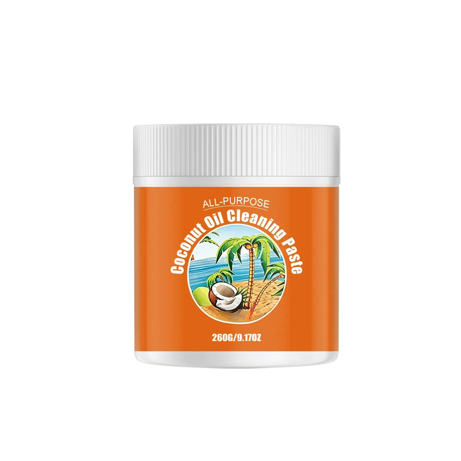 Multi-Purpose Coconut Oil Cleaning Paste, Kitchen & Bathroom Multi-Effect Stain Remover, Cross-Border Home Cleaning Supplies