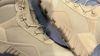 FREE SOLDIER Men's Waterproof Hiking Boots Tactical Work Boots Outdoor Lightweight Military Boots