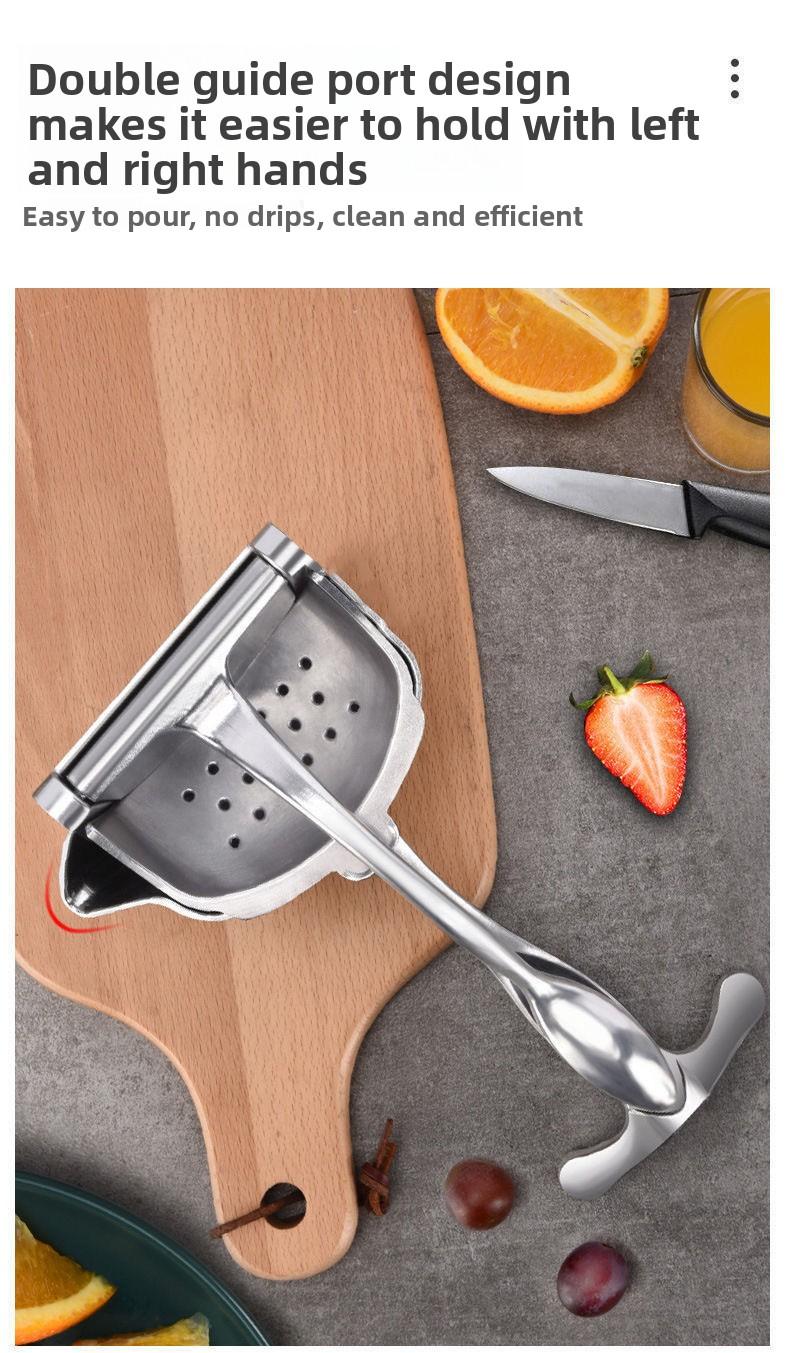 Detachable Manual Aluminum Alloy Juicer