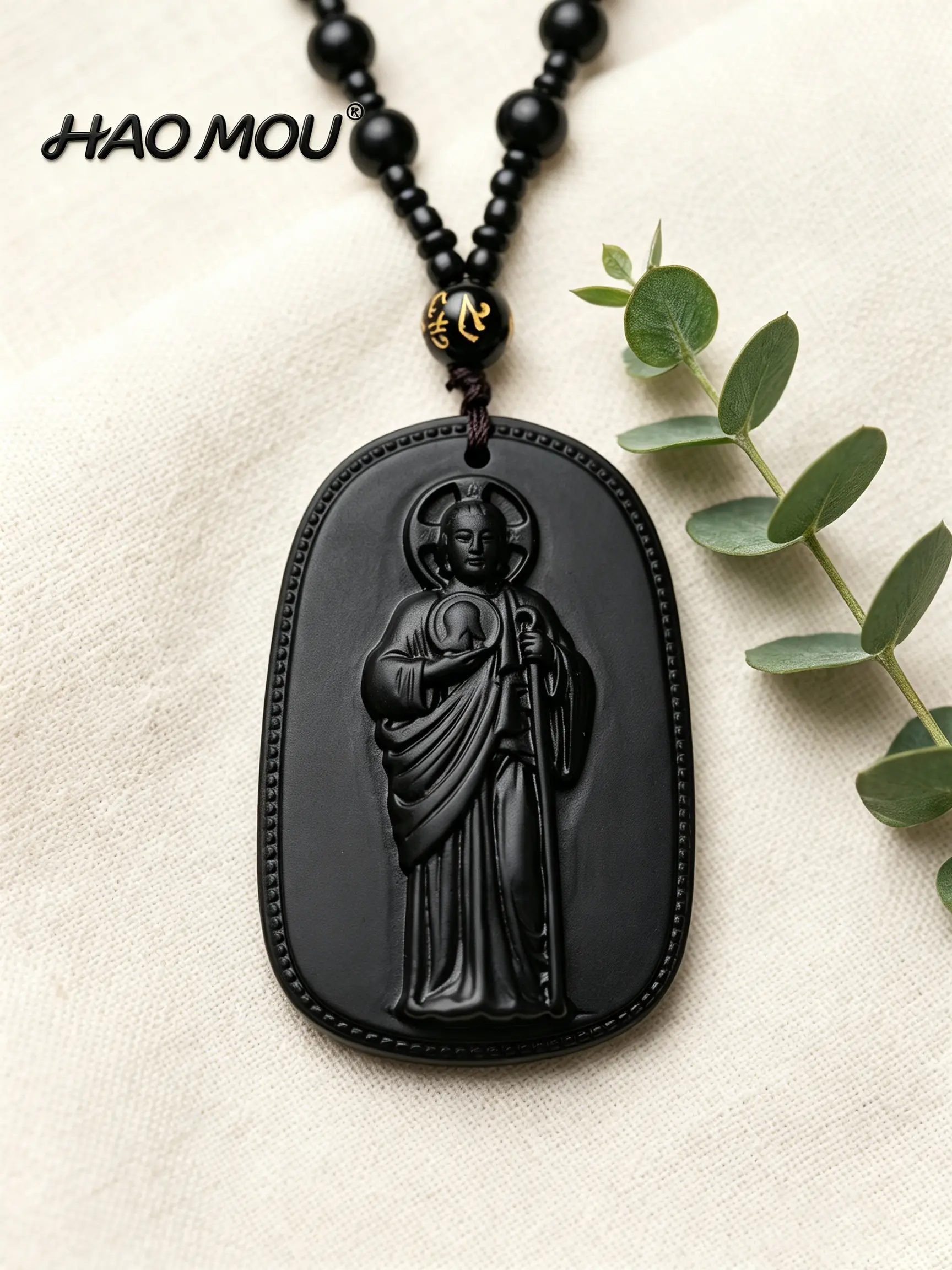Rosario San Judas Tadeo Necklace, Faith Pendant Necklace, Neutral Casual Creative Jewelry, Perfect for Daily Commute, Parties, Gifts