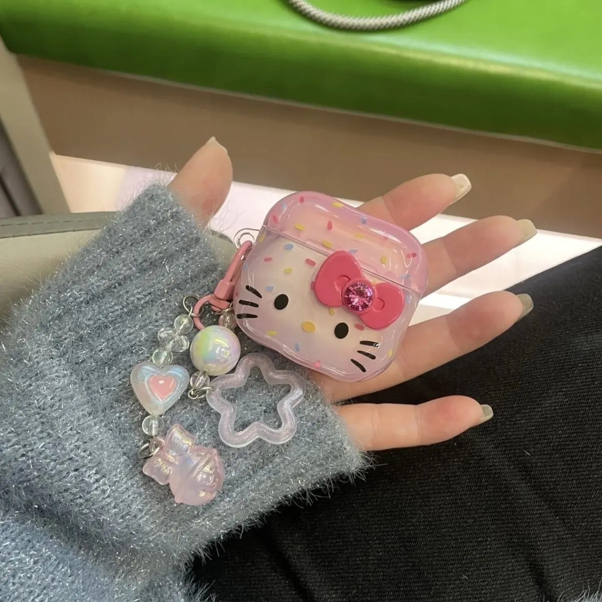 Cute Butterfly Cat AirPods Pro 3 Case, Soft Protective Cover for 2nd/3rd/4th Gen Wireless Earbuds, Dirt-Resistant and Drop-Proof