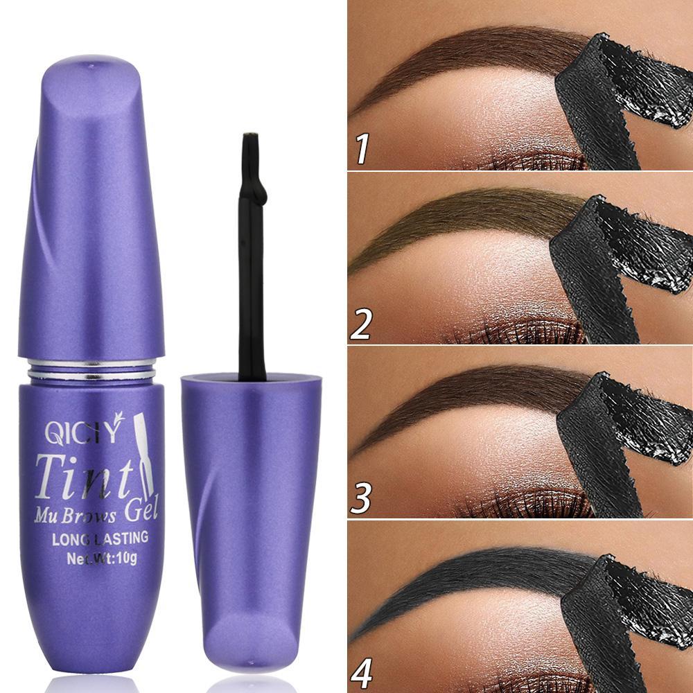 Long-Lasting Waterproof Eyebrow Dye Cream, 1 Count Eyebrow Tinting Cream, Tinted Brow Cream, Quick-Drying Eyebrow Paste, Waterproof Eyebrow Creams, Eye Makeup Tool for Women, Cosmetic #GLOBAL PICKS