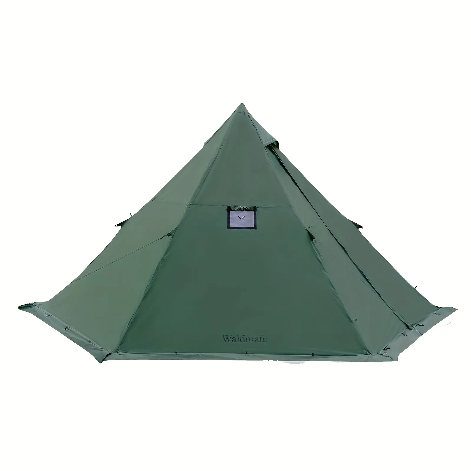 Hot Tent with Stove Jack And Snow Skirt, 6.89ft Stangding Room, 3-4 Person, Tipi Tent for Family Hiking, Fishing, Hunting, Backpacking Camping
