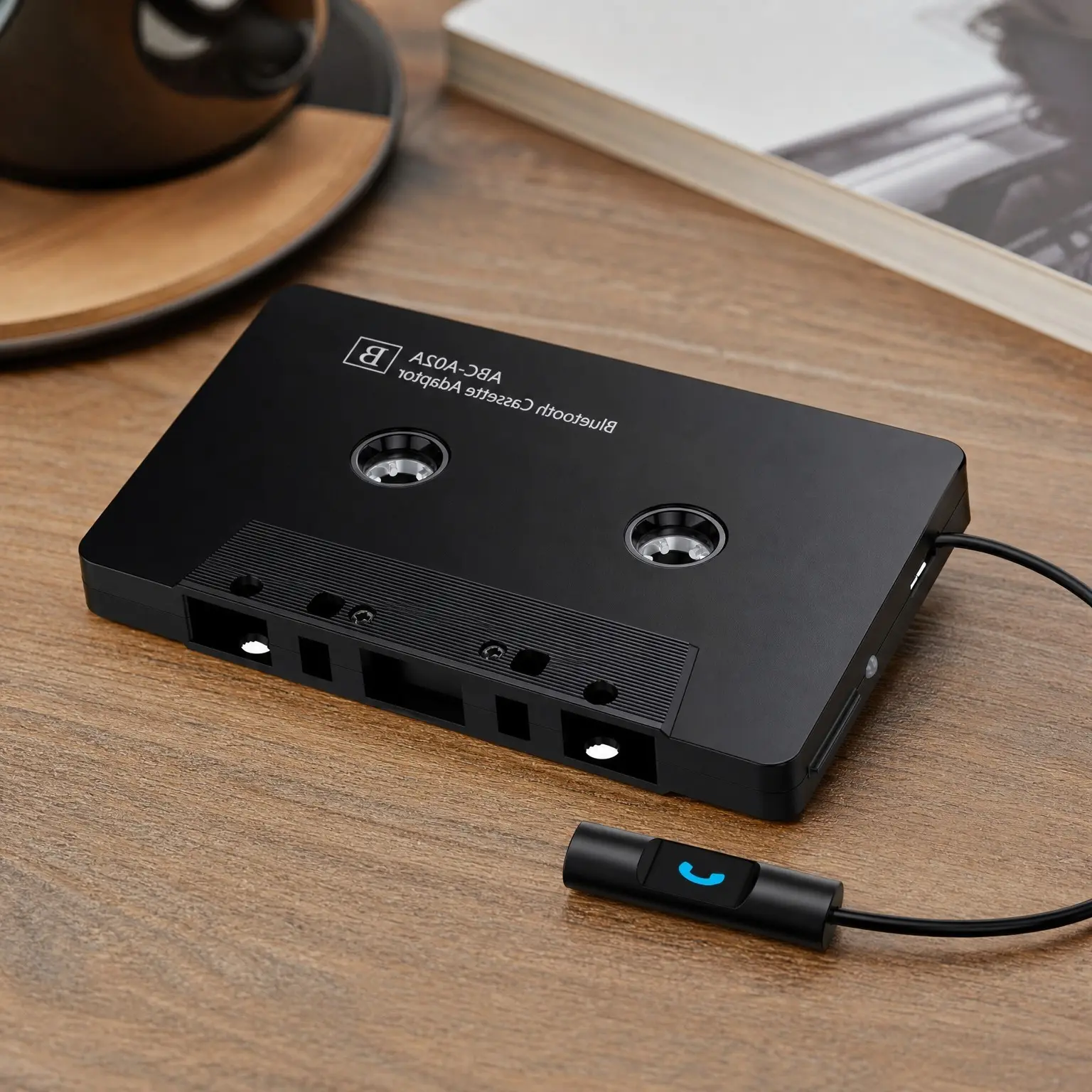 Car Audio Bluetooth 5.0 Cassette Receiver, Tape Player Cassette Aux AdapterGift