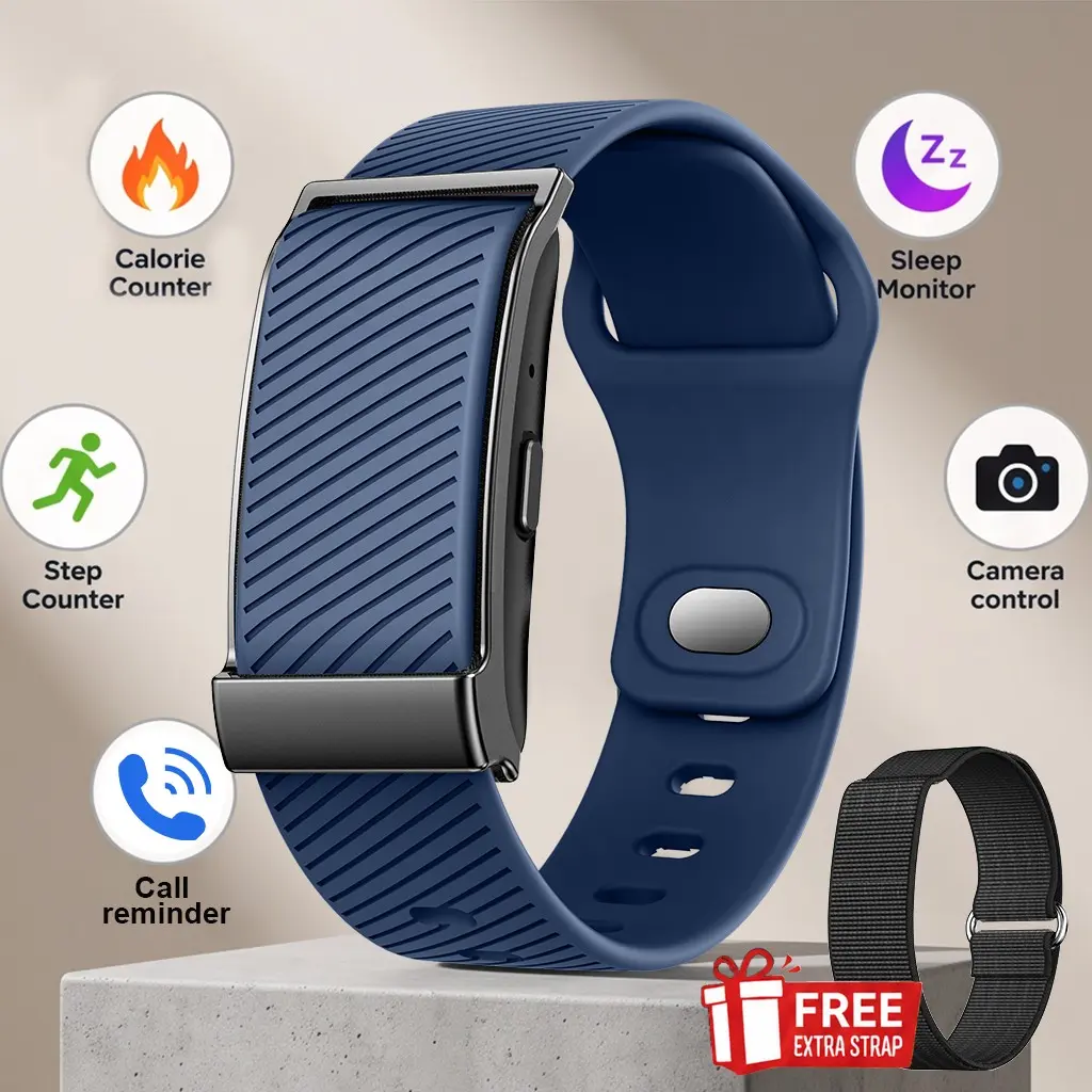 Screen-Free Fitness Band, Call/sms Alerts, Step Counting, Multiple Sports Modes, Sedentary Reminders, Alarm, Female Cycle Tracking, Gift for Women