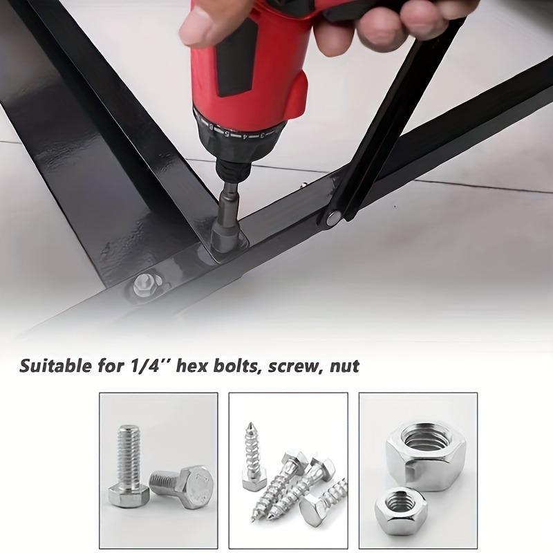 Wrench Hex Bit Socket Set, Impact Sockets, Impact Drill Socket Adapter Drill Bits Set, Universal Deep Nut Screwdriver & Drill Bit Kit, Hex Socket Wrench for Mechanics, Torx Bit Socket