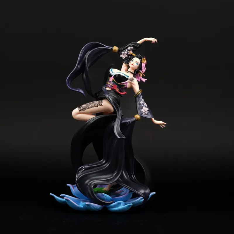 One Piece Wano Country Robin Handmade Model, Lotus Flying Nico Robin Anime Figure, Desktop Decoration Gift, Collectible Ornament, Figurines For Collectors
