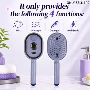 Electric Spray Dance Cushion Technology, Self-Cleaning, Anti-Tangle, Anti-Static, Volumizing, Hair Care Function, Sugar Oil Inhaler