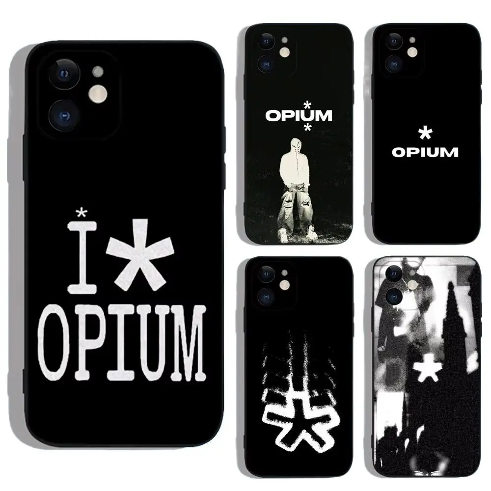 Hot Underground Rap OPIUM Grunge Vintage Sketch Art Colorful Unique Artistic Phone Cases For iPhone 17 Promax Pro Air 16 Plus 15 14 13 12 11 Samsung S23 S24 S25 S26 Plus Ultra Shockproof Protective Cover Gift For Birthday Valentine Christmas Thanksgiving