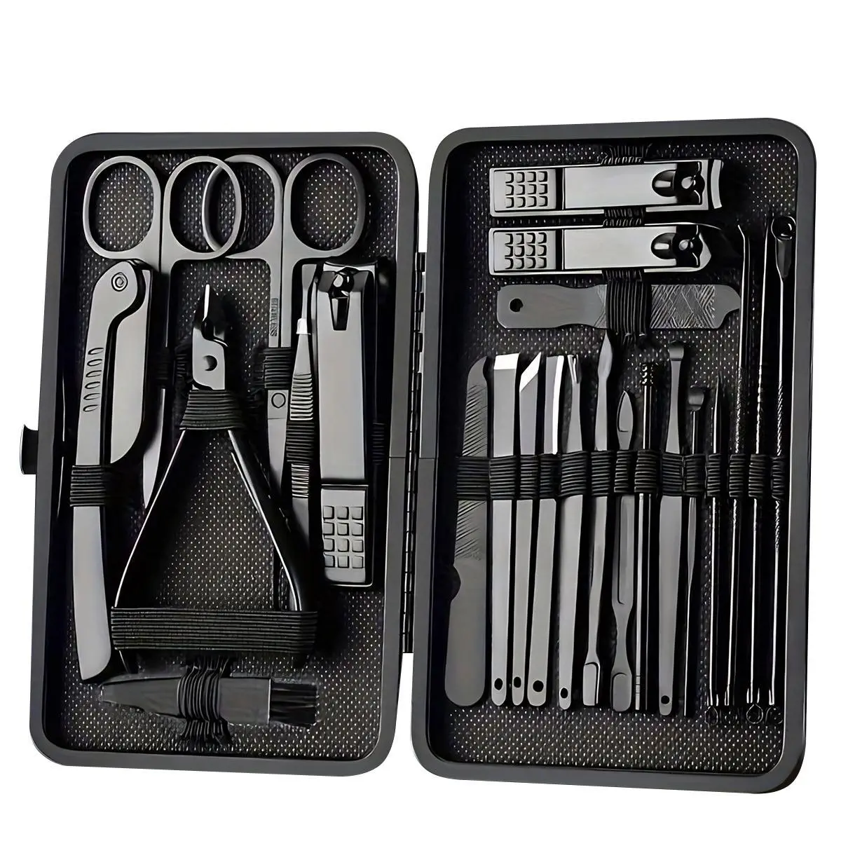 Nail Clippers Set -8/15/24 Pcs Professional Manicure Pedicure Kit Men Women, Stainless Steel Fingernail Toenail Cutters, Nail Care Grooming Tools with Leather Travel Case#SummerWins #tiktokshopbacktoschool