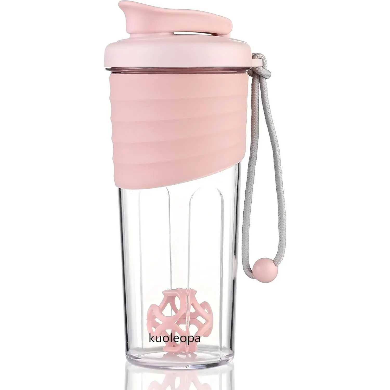 outdoor sports Shaker Bottle for Protein Mixes,24 oz,Protein Shaker Bottles with Whisk Ball, Mixer Bottle, Protein Bottle,Portable Pre Workout Whey Protein Drink Shaker Cup,Pink