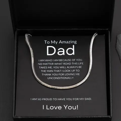 Men's Summer Street Trend Minimalist Chain Necklace Perfect for Gift, Trendy Classic Chain Necklace, Chic All-match Jewelry As Boyfriend Gifts with Gift Box, Cuban Link Chain, Men Accessories