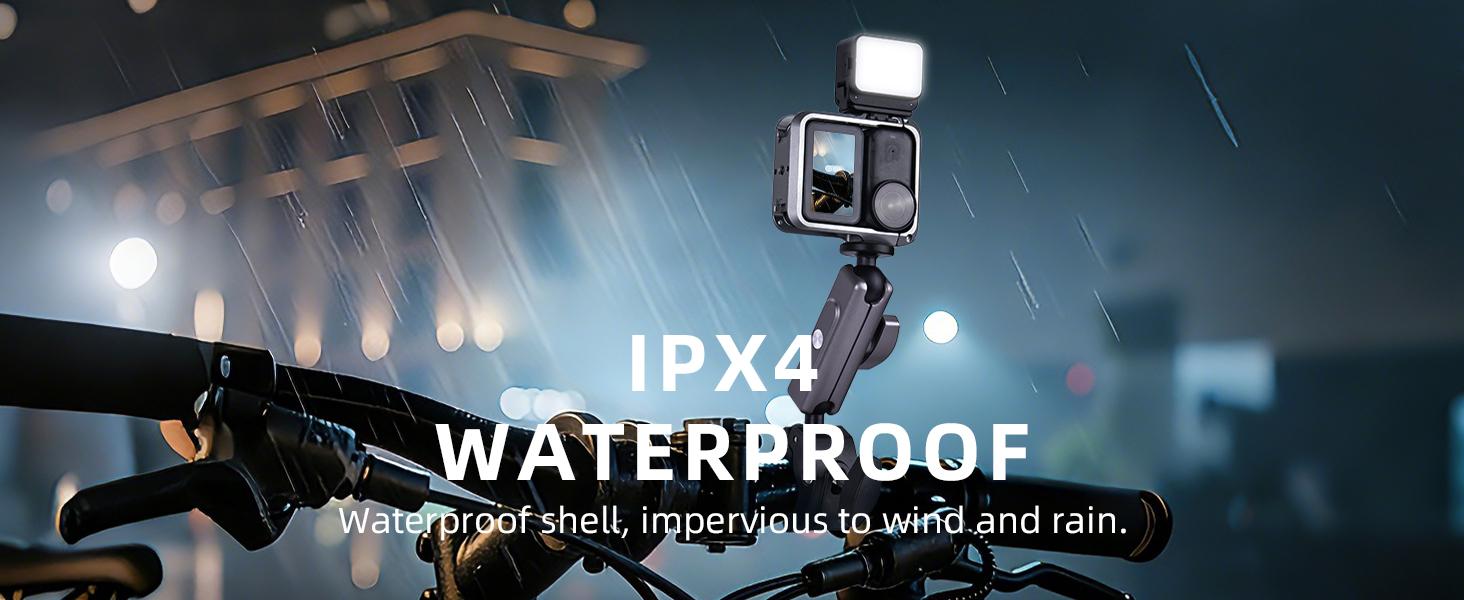 Osmo Nano Magnetic Mini LED Fill Light, Photography Fill Video Lighting with Quick-Release Cold Shoe Adapter, 3 Color Modes, 4 Levels Brightness for DJI Osmo Nano Camera Accessories