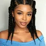 Full Lace Short Thick Braids Wig, 14 Inch Length, Natural Hairline, No Shedding, Stylish and Comfortable Hairstyle Accessory, Braided Lace Wigs