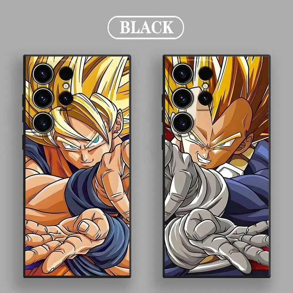Anime Phone Case for Samsung Galaxy S26 S25 S24 S23 S21 FE S22 Ultra 5G for Iphone 17 16 15 14 13 12 11 17Air Plus Pro Promax Soft Cover